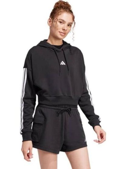 SUDADERA W 3S TR TS NEGRO ADIDAS