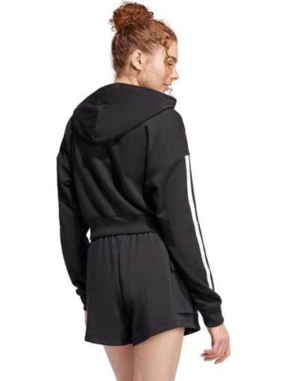 SUDADERA W 3S TR TS NEGRO ADIDAS - Image 2