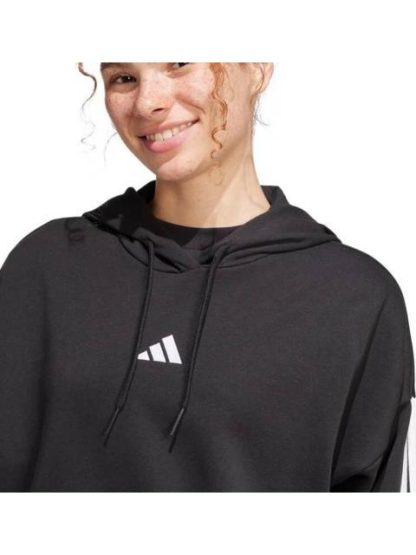 SUDADERA W 3S TR TS NEGRO ADIDAS - Image 3