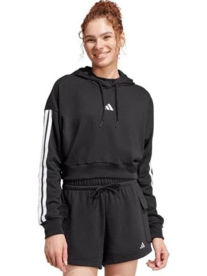 SUDADERA W 3S TR TS NEGRO ADIDAS - Image 5