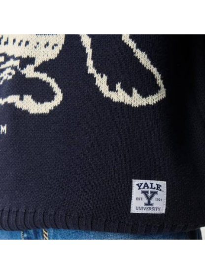SUETER TEJIDO YALE AZUL MARINO YALE UNIVERSITY - Image 6