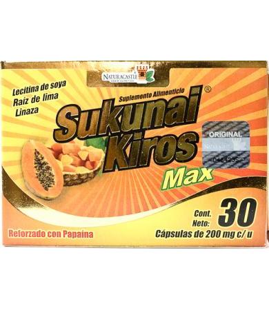 SUKUNAI KIROS MAX 30 CAP NATURA CASTLE