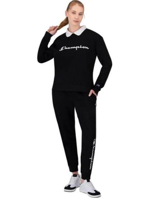 SWEATER CREW W NEGRO CHAMPION