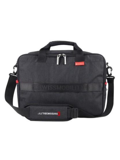 SWISS MOBILITY MALETIN THAL PARA LAPTOP 15.6 NEGRO - Image 3