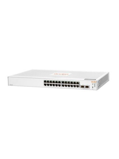 SWITCH ARUBA GIGABIT ETHERNET INSTANT ON 1830 24 PUERTOS 10-100-1000MBPS + 2 PUERTOS SFP 52 GBIT-S 16000 ENTRADAS - ADMINISTRABLE - Image 2
