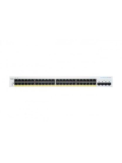 SWITCH CISCO GIGABIT ETHERNET BUSINESS 220 48 PUERTOS POE 10-100-1000 + 4 PUERTOS SFP 382W104 GBIT-S 8.192 ENTRADAS - ADMINISTRABLE - ¡COMPRA Y RECIBE $100 DE SALDO PARA TU SIGUIENTE PEDIDO! - Image 2