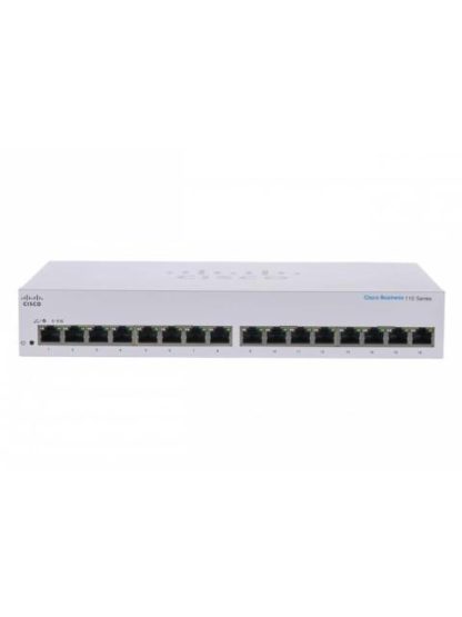 SWITCH CISCO GIGABIT ETHERNET CBS110 16 PUERTOS 10-100-1000MBPS 8000 ENTRADAS - NO ADMINISTRABLE - Image 2
