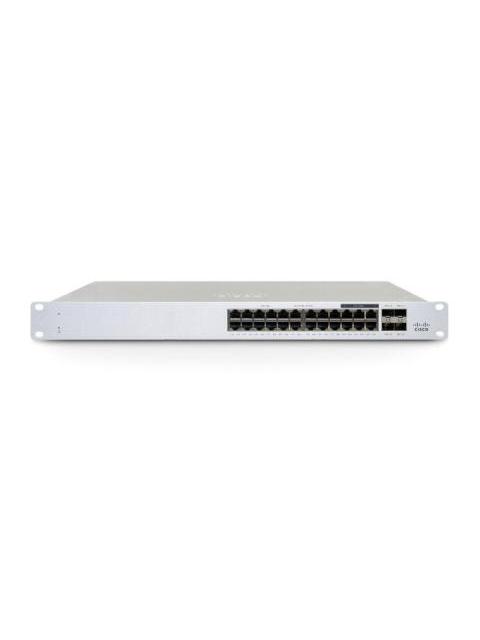 SWITCH CISCO MS130-24P-HW 24 PUERTOS GIGABIT ETHERNET 10-100-1000 24 X POE 370W 4 PUERTOS SFP 56 GBIT-S ADMINISTRADO