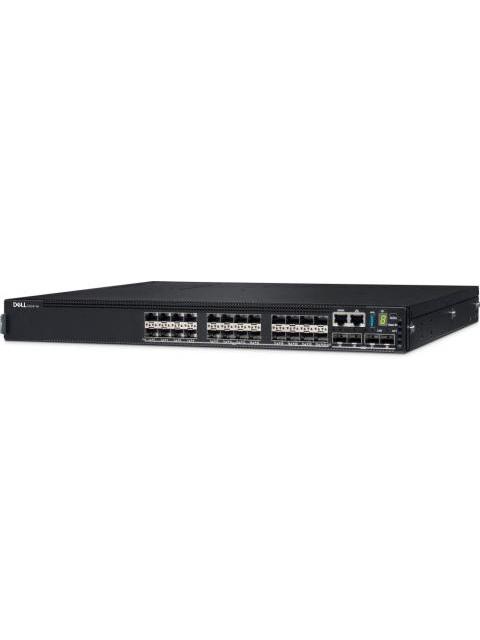 SWITCH DELL E3224F-FY26Q1-MX 24 PUERTOS SFP 4 PUERTOS SFP+ 2 PUERTOS QSFP28 528 GBIT-S ADMINISTRADO