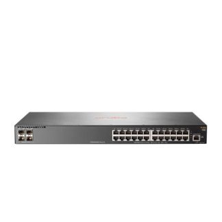 SWITCH HPE ARUBA 2930F 24 PUERTOS 1000MBPS + 4 SFP GESTIONADO JL259A