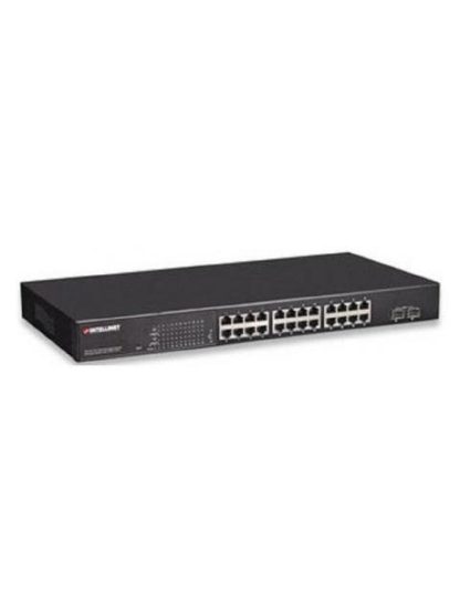 SWITCH INTELLINET GIGABIT ETHERNET 560559 24 PUERTOS 10-100-1000MBPS 52 GBIT-S 16.000 ENTRADAS - GESTIONADO - Image 2