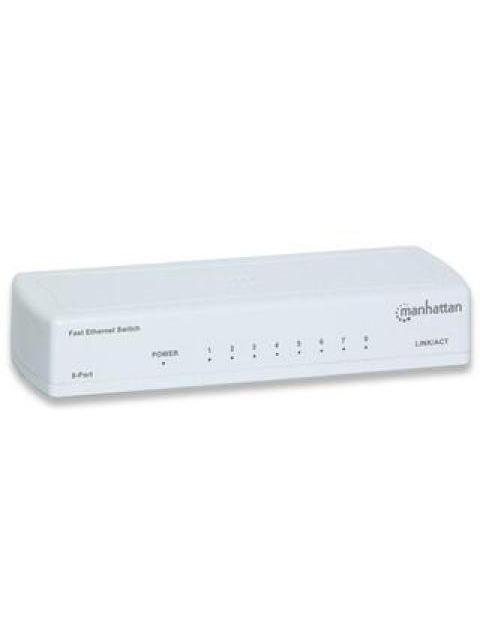 SWITCH MANHATTAN FAST ETHERNET 560689 8 PUERTOS 10-100 MBPS - NO ADMINISTRABLE - Image 3