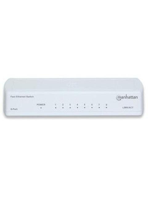 SWITCH MANHATTAN FAST ETHERNET 560689 8 PUERTOS 10-100 MBPS - NO ADMINISTRABLE - Image 5