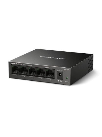 SWITCH MERCUSYS MS105GS 5 PUERTOS GIGABIT ETHERNET 10-100-1000 10 GBIT-S 2000 ENTRADAS NO ADMINISTRADO - Image 2