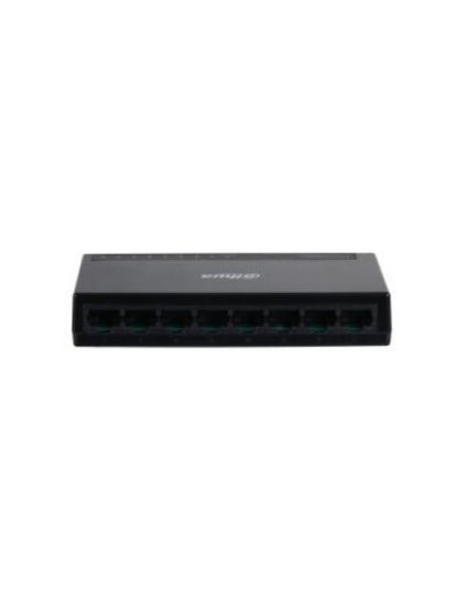 SWITCH PARA ESCRITORIO 8 PUERTOS DAHUA TECHNOLOGY DHPFS30088GTL NEGRO NB