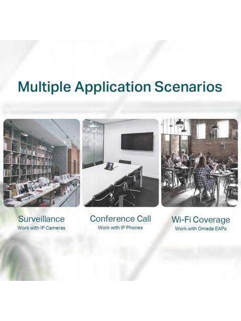 SWITCH TP-LINK GIGABIT ETHERNET TL-SG1005P 5 PUERTOS 10-100-1000 (4X POE) 10GBIT-S 2000 ENTRADAS - NO ADMINISTRABLE - Image 6