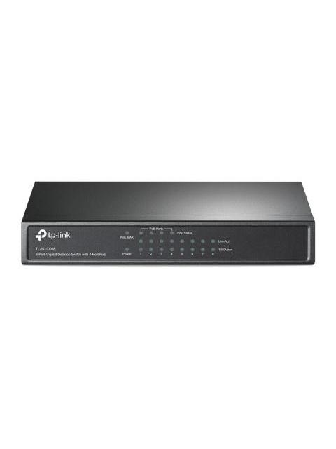 SWITCH TP-LINK GIGABIT ETHERNET TL-SG1008P 8 PUERTOS10-100-1000MBPS (4X POE+) 16GBIT-S 4.000 ENTRADAS - NO ADMINISTRABLE