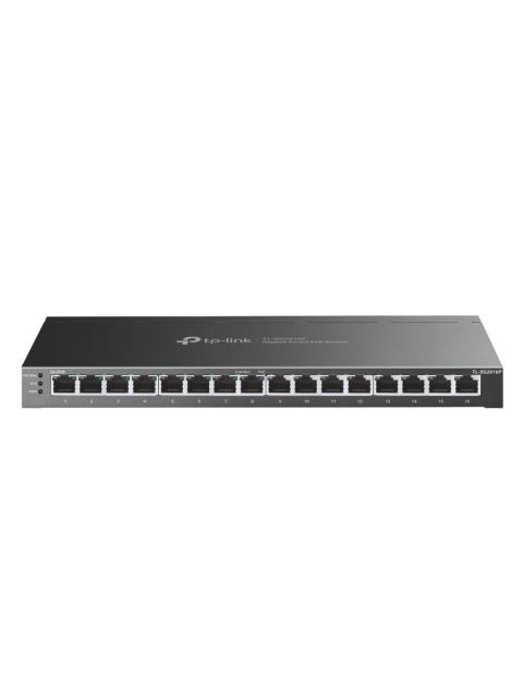 ?SWITCH TP-LINK GIGABIT ETHERNET TL-SG2016P 16 PUERTOS 10-100-1000 MBPS 16 GBIT-S 8000 ENTRADAS - ADMINISTRABLE
