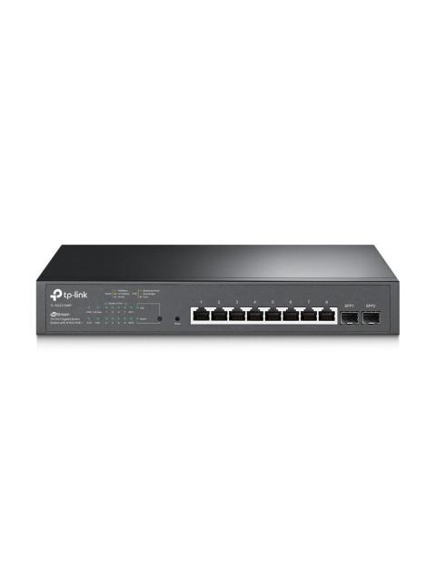 SWITCH TP-LINK GIGABIT ETHERNET TL-SG2210MP 8 PUERTOS POE+ 10-100-1000MBPS + 2 PUERTOS SFP 20GBIT-S 8000 ENTRADAS - ADMINISTRABLE