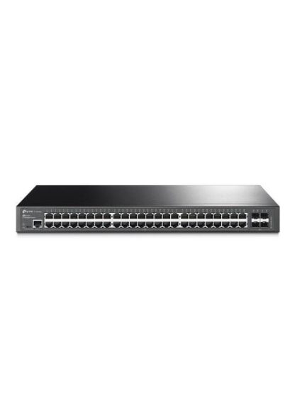 SWITCH TP-LINK GIGABIT ETHERNET TL-SG3452 48 PUERTOS 10-100-1000MBPS + 4 PUERTOS SFP 104 GBIT-S 16.000 ENTRADAS - ADMINISTRABLE