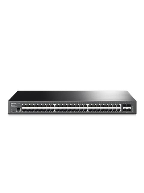 SWITCH TP-LINK GIGABIT ETHERNET TL-SG3452 48 PUERTOS 10-100-1000MBPS + 4 PUERTOS SFP 104 GBIT-S 16.000 ENTRADAS - ADMINISTRABLE