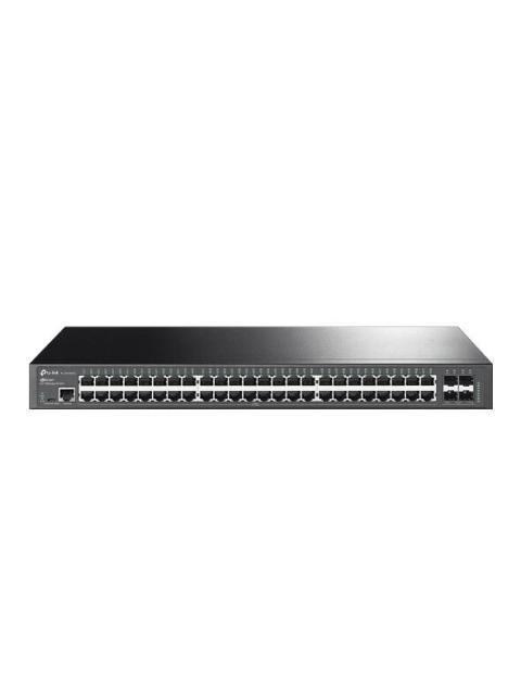 SWITCH TP-LINK GIGABIT ETHERNET TL-SG3452X 48 PUERTOS L2+ 10-100-1000MBPS + 4 10GE SFP+ 176 GBIT-S 16.000 ENTRADAS - ADMINISTRABLE