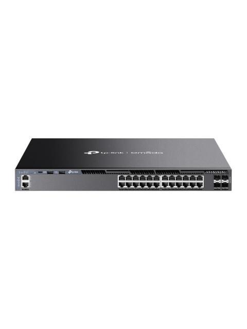 SWITCH TP-LINK SG6428X 24 PUERTOS GIGABIT ETHERNET 10-100-1000 4 PUERTOS SFP 128 GBIT-S 32000 ENTRADAS ADMINISTRADO