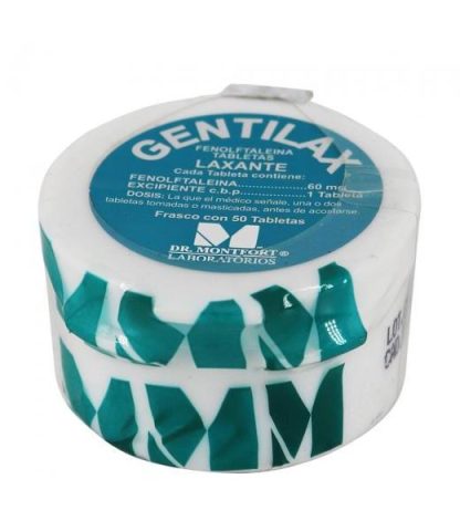 TAB. GENTILAX C 50 LAXANTE GENTILAX