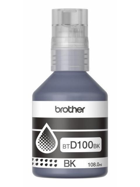TANQUE DE TINTA BROTHER BTD100BK NEGRO 7000 PAGINAS