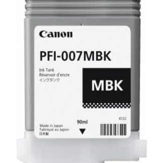 TANQUE DE TINTA CANON PFI-007MBK NEGRO MATE 90ML