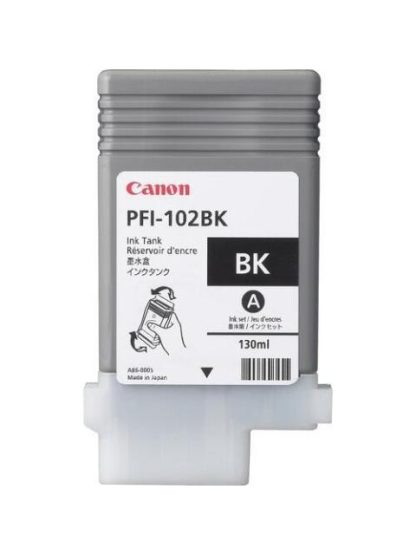 TANQUE DE TINTA CANON PFI-102 NEGRO 130ML