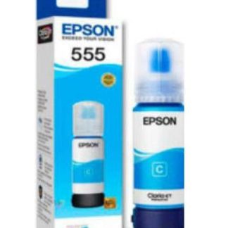 TANQUE DE TINTA EPSON T555 CYAN 70ML 6300 PAGINAS