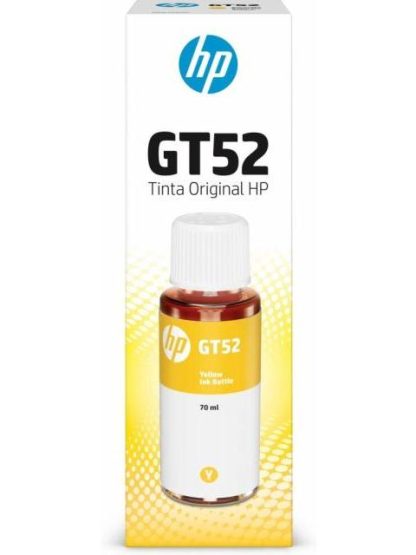 TANQUE DE TINTA HP GT52 AMARILLO 70ML