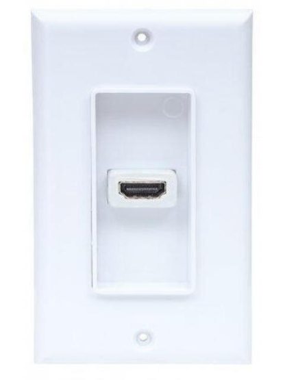 MANHATTAN PLACA PARA PARED HDMI 1 SALIDA BLANCO - Image 4