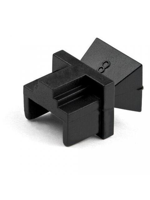 BROBOTIX TAPAS PARA CONECTOR RJ-45 NEGRO 100 PIEZAS - Image 4