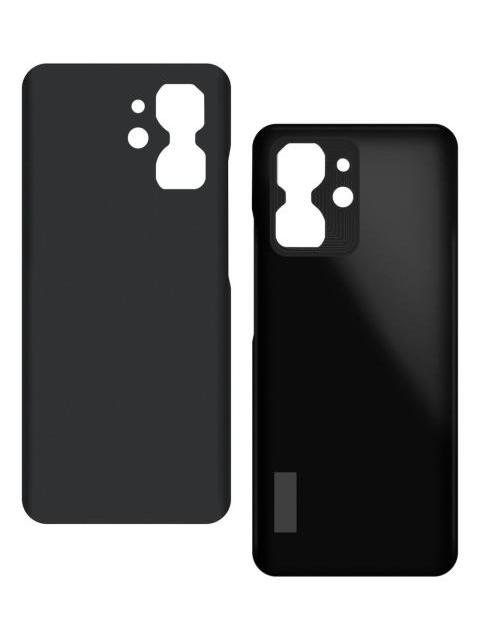 TAPA TRASERA COMPATIBLE CON HONOR X7A RKY-LX1 RKY-LX2 RKY-LX3 COLOR NEGRO MEDIA NOCHE