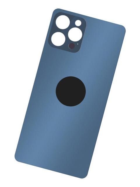 TAPA TRASERA COMPATIBLE CON IPHONE 12 PRO MAX A2411 A2342 COLOR AZUL