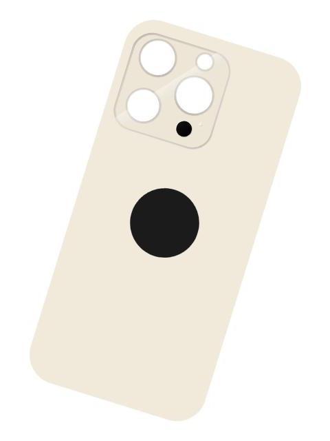 TAPA TRASERA COMPATIBLE CON IPHONE 14 PRO A2889 COLOR ORO