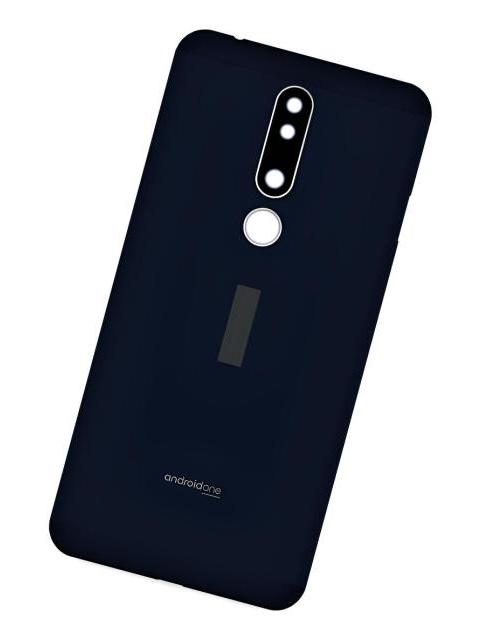 TAPA TRASERA COMPATIBLE CON NOKIA 3.1 PLUS AZUL MARINO