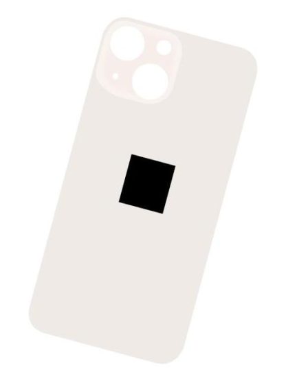 TAPA TRASERA PARA IPHONE 13 A2633 A2482 A2631 BIG HOLE REPUESTO BLANCO ESTELAR