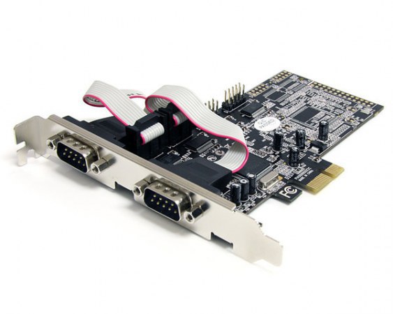 STARTECH  TARJETA PCI EXPRESS DE 4 PUERTOS SERIE RS232 UART 16550 SERIAL DB9 - Image 3