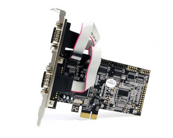 STARTECH  TARJETA PCI EXPRESS DE 4 PUERTOS SERIE RS232 UART 16550 SERIAL DB9 - Image 4