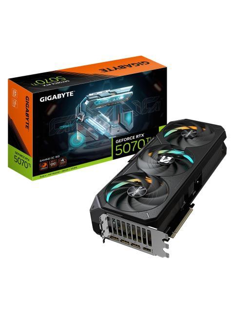 TARJETA DE VIDEO GIGABYTE GVN507TGAMING OC16GD PROCESAMIENTO DE GRAFICOS GEFORCE RTX 5070 TI