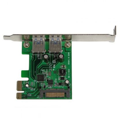 TARJETA PCIE 2PTOS USB 3.0 UASP ALIMENTAC SATA STARTECH PEXUSB3S24 - Image 2