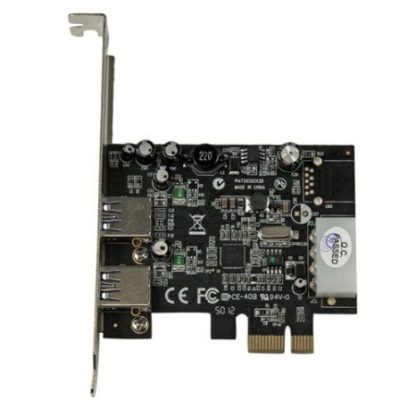 STARTECH  TARJETA PCI EXPRESS CON FUENTE MOLEX 2 PUERTOS USB 3.0 - Image 2