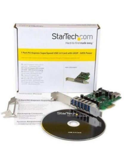 STARTECH  TARJETA PCI EXPRESS DE 7 PUERTOS USB 3.0 SATA 5 GBIT-S - Image 7
