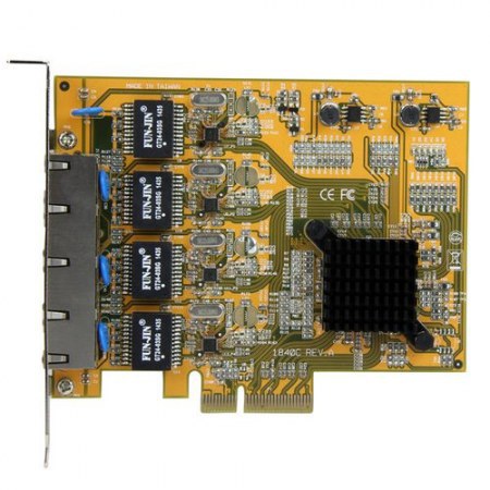 STARTECH  TARJETA PCI EXPRESS ETHERNET GIGABIT DE 4 PUERTOS RJ-45 ALAMBRICO 2000 MBIT-S - Image 3
