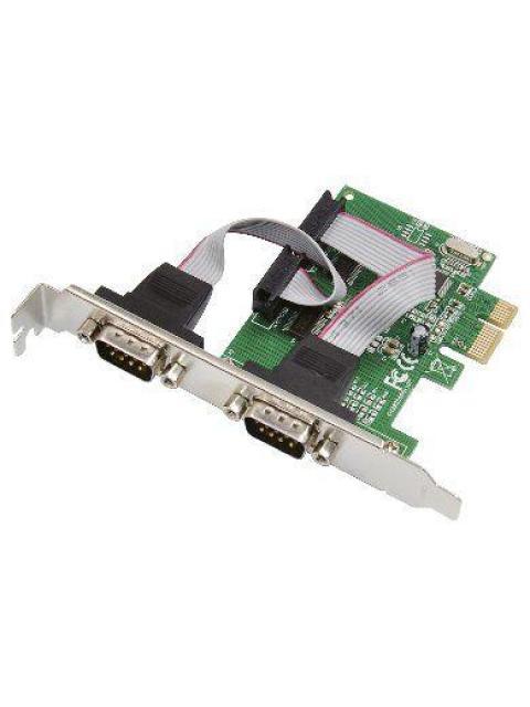 TARJETA SERIAL PCI-EXPRESS BROBOTIX DB9 2 PUERTOS RS-232 6000847