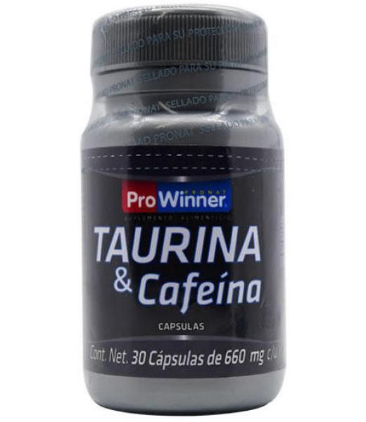 TAURINA Y CAFEINA 60 CAP PROWINNER