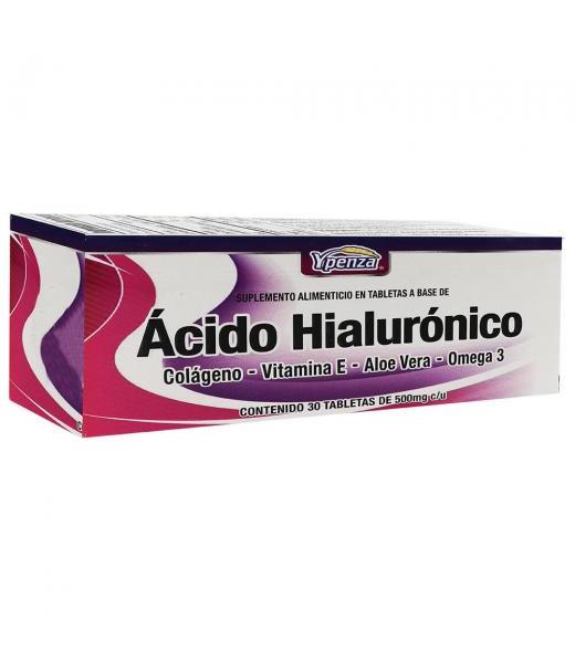 TBS. ACIDO HIALURONICO C 30 500 MG C U COLAGENOVIT EALOE VERA Y O SOLO PARA DIABETICOS